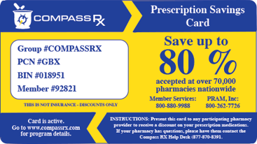 Compass RX Card Front