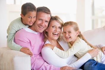 Family sitting together