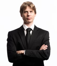 businessman with arms crossed